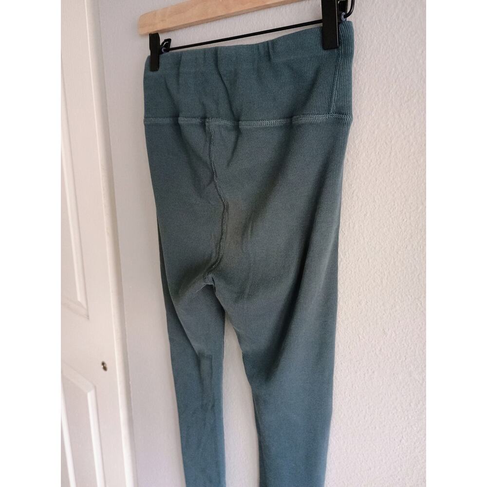 Pact organic cotton ribbed leggings sustainable granola stretchy athleisure M - Picture 5 of 12